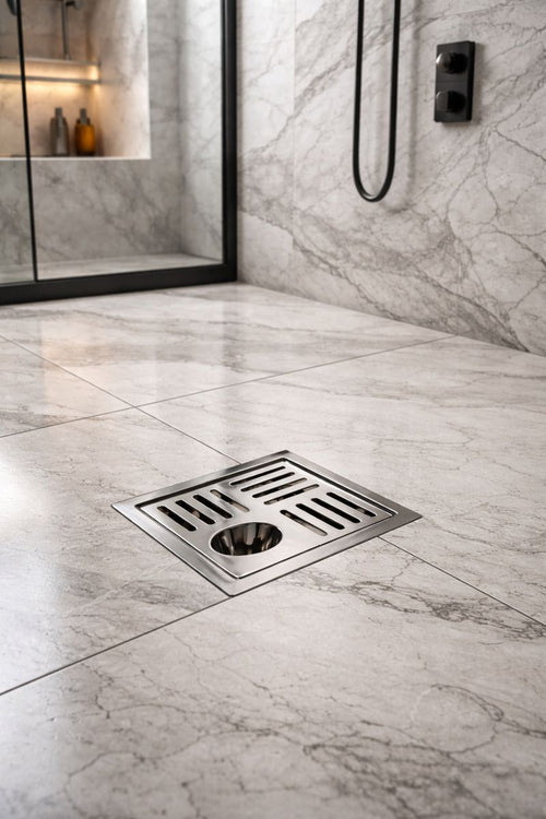 Capture Floor Drainer with AntiCockroach Trap