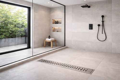 Spiral Shower Drainer
